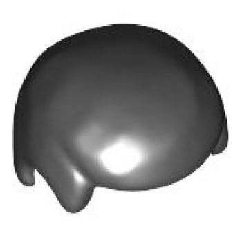 LEGO Minifig Haare kurz schwarz (3901) T07