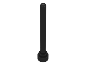 LEGO Antenne / Mast 1x4 schwarz (3957)