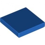 LEGO Fliese 2x2 blau (3068)