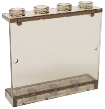LEGO Paneel 1x4x3 trans-braun (4215b) H10