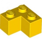 LEGO Eck-Stein 2x2 gelb (2357)