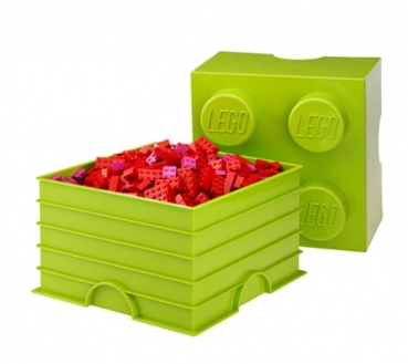 LEGO Stein XXL Box 2x2 rot (4003)