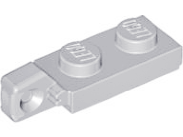 LEGO Platte 1x2 Gelenk 1 Finger hell-grau (44301) G05
