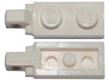 LEGO Platte 1x2 Gelenk 1 Finger weiß (44301) O07