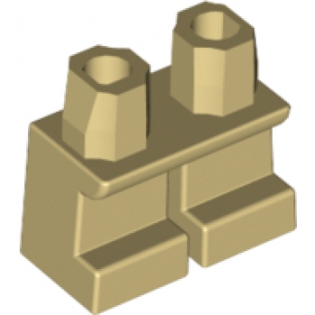 LEGO Legs assembly short tan (41879) S12