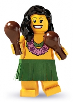 LEGO Collector's Serie 3 Hula Tänzerin  #3