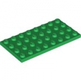 LEGO Plate 4x8 grün (3035)