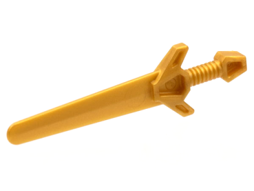 Minifig Schwert perl-gold (48495) T09