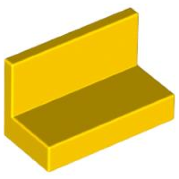 LEGO Fliese Paneele 1x2 gelb (4865) H1