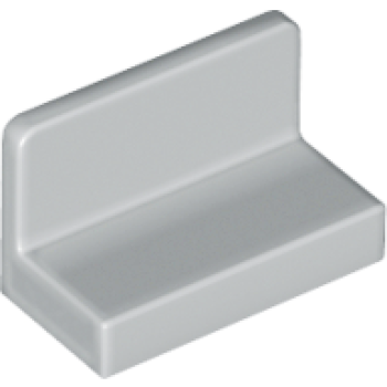 LEGO Fliese Paneele abgerundet 1x2 hell-grau (4865) 26169 F3