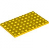 LEGO Plate 6x10 gelb (3033)