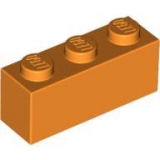 LEGO Stein 1x3 orange (3622)