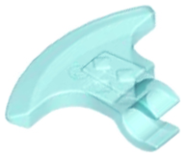LEGO Minifig axe Head trans light blue  (53454)T12