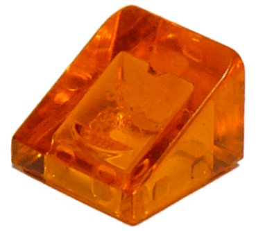 LEGO slope 1x1x2/3 trans-orange (50746/54200)