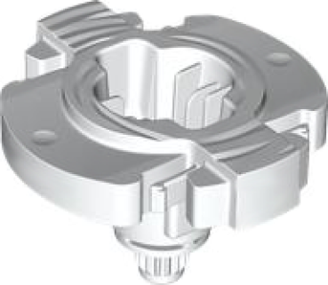 LEGO Ninjago Spinner Basis 7 x 6 1/2 x 4 weiss 5436 (Ninjago Dragon Spinjitzu Spinner) G14