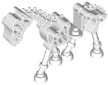 LEGO Horse white Skeletal (59228) V11