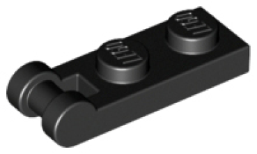 LEGO Platte 1x2 mit Querhantel schwarz (60478) F06