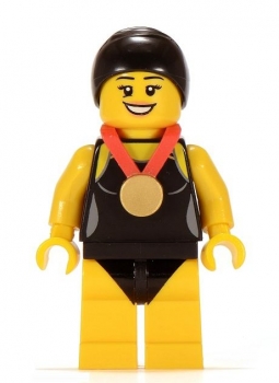 Preview: LEGO Collector Serie #7 Schwimm Champion (col097) Z08