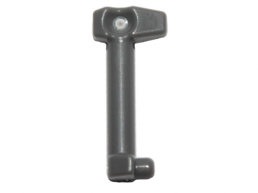 LEGO Kopfbedeckung Helm-Antenne dunkel-grau (61190d) U05