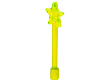 LEGO Minifig magic wand trans neon green (6124) T13