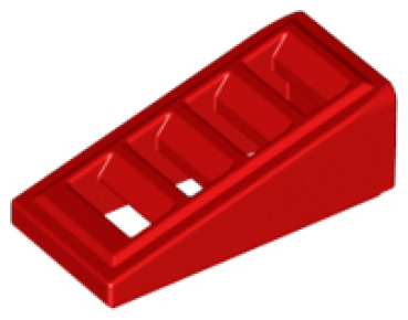 LEGO Schrägstein 2x1x2/3 grill rot (61409) iJ