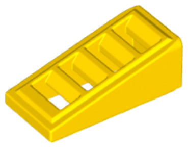 LEGO Schrägstein Grill 2x1x2/3 gelb (61409) iJ