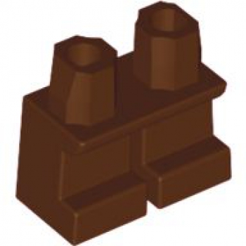 LEGO Legs assembly short dark brown (41879) S10