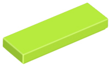 LEGO Fliese 1x3 hell-grün (63864)