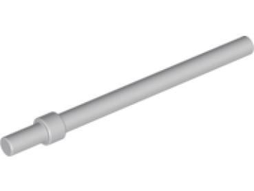 LEGO Bar 6L mit Stoppring hell-grau (63965) T12