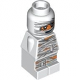 LEGO Microfigur Mumie (Ramses Spiel) weiss 87599