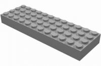LEGO Stein 4x12 hell-grau (4202)