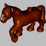 DUPLO Pferd braun (1376)