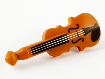 LEGO Acc Violin dark-orange T09