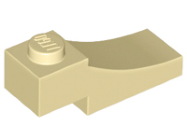 LEGO Bogen 1x3 invers beige (70681)