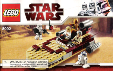 LEGO Bauanleitung Star Wars "Luke's Landspeeder"  (8092)