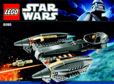 LEGO Bauanleitung Star Wars "General Grievous' Starfighter"  (8095)