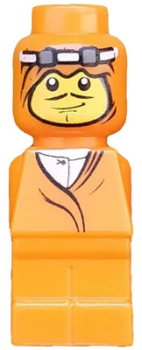 LEGO Microfigur Spieler (Ramses Spiel) orange 87596 Y09