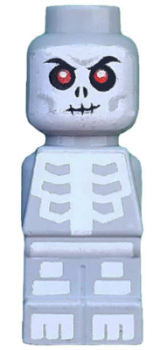 LEGO Microfig Ninjago Skelett Hell-grau (85863) Y10