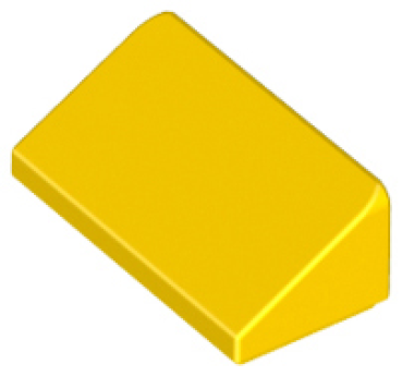 LEGO Schrägstein 1x2x2/3 gelb (85984) i1