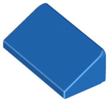 LEGO Schrägstein 1x2x2/3 blau (85984)