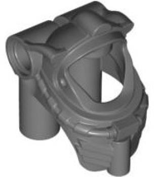 LEGO Minifigure Headgear Helmet Underwater dark-gray (87754) T06