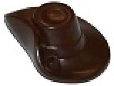 LEGO Minifigure Headgear Hat, Musketeer dark brown T05