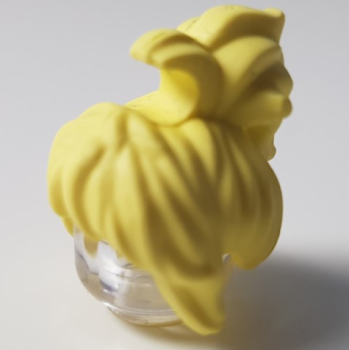 LEGO Haare weiblich hochgesteckter Pferdeschwanz blond (95326) U07