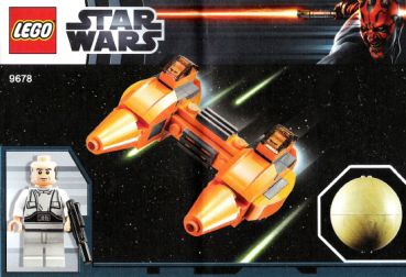 LEGO Bauanleitung Star Wars "Twin-pod Cloud Car & Bespin"  (9678)