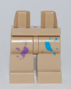 LEGO Minifig Beine mit Farbflecken S16