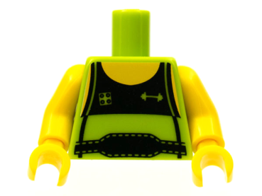 LEGO Minifig Torso Tank Top Gewichtheber (746) P09