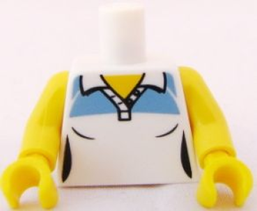 LEGO Minifig Torso  Damen-Tennishemd  R10