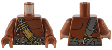 LEGO Minifig Torso Gunner Zombie (022) R09