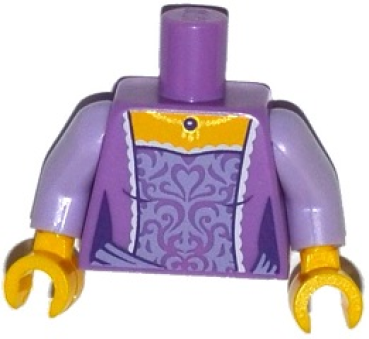 LEGO Minifig Torso lavendel Fee (901) P11