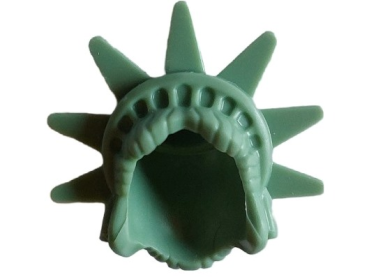 LEGO Hair Statue of Liberty sand-green (98377) T07